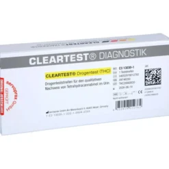 CLEARTEST Drogentest THC Teststreifen 1 St