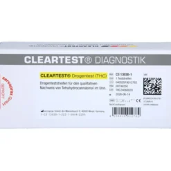 CLEARTEST Drogentest THC Teststreifen 1 St