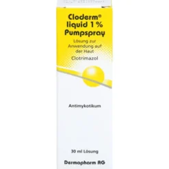 CLODERM Liquid 1% Pumpspray 30 ml