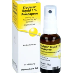 CLODERM Liquid 1% Pumpspray 30 ml