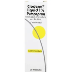 CLODERM Liquid 1% Pumpspray 30 ml