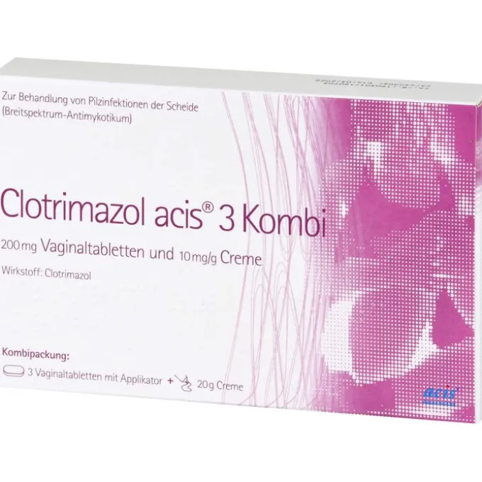 CLOTRIMAZOL acis 3 Kombipackung 1 St