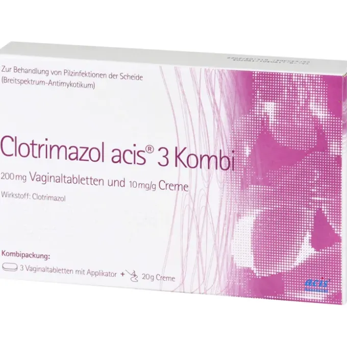 CLOTRIMAZOL acis 3 Kombipackung 1 St