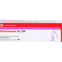 CLOTRIMAZOL AL 200 Vaginaltabletten 3 St