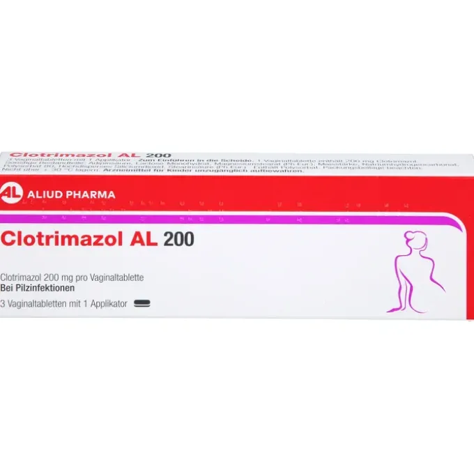 CLOTRIMAZOL AL 200 Vaginaltabletten 3 St