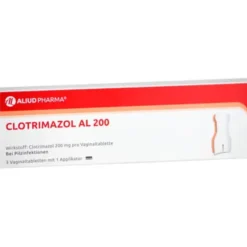 CLOTRIMAZOL AL 200 Vaginaltabletten 3 St