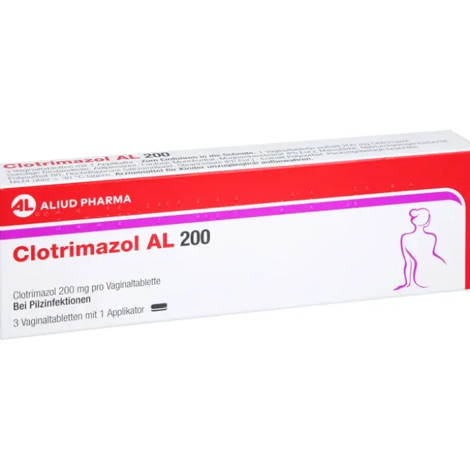 CLOTRIMAZOL AL 200 Vaginaltabletten 3 St
