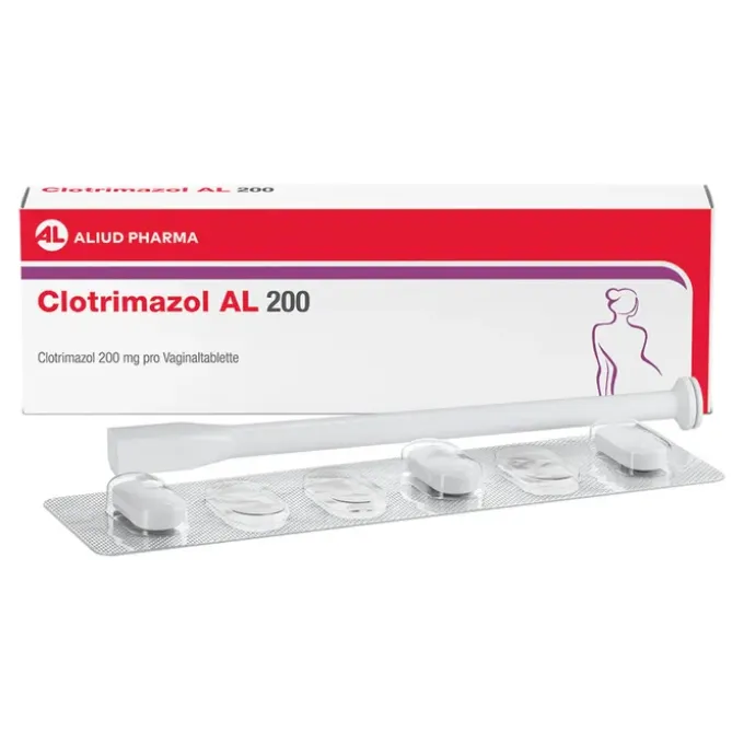CLOTRIMAZOL AL 200 Vaginaltabletten 3 St