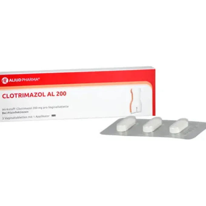 CLOTRIMAZOL AL 200 Vaginaltabletten 3 St