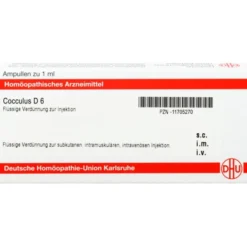 COCCULUS D 6 Ampullen 8X1 ml
