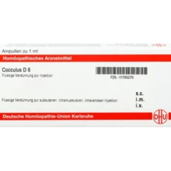 COCCULUS D 6 Ampullen 8X1 ml