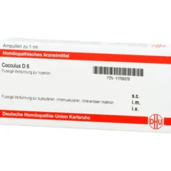 COCCULUS D 6 Ampullen 8X1 ml