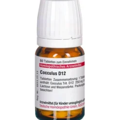 COCCULUS D 12 Tabletten 80 St