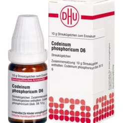CODEINUM PHOSPHORICUM D 6 Globuli 10 g