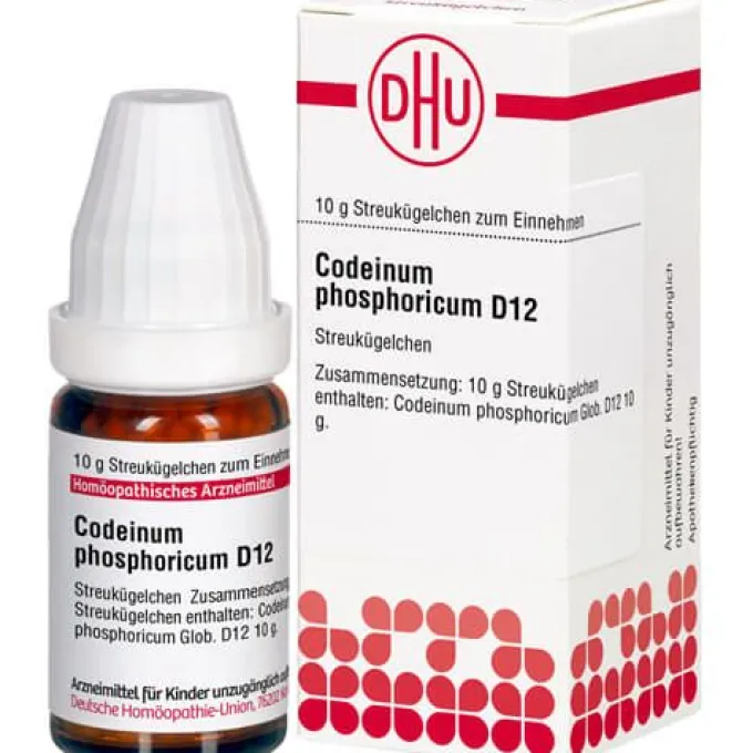 CODEINUM PHOSPHORICUM D 12 Globuli 10 g