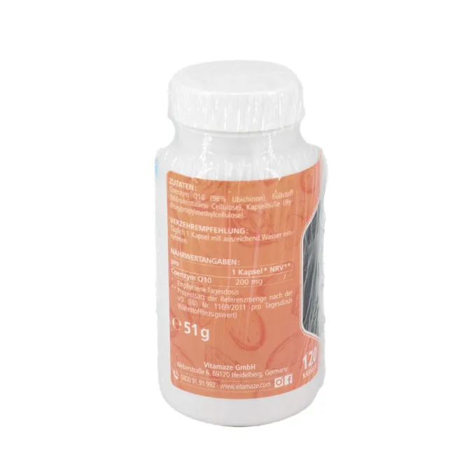 COENZYM Q10 200 mg vegan Kapseln 120 Stück