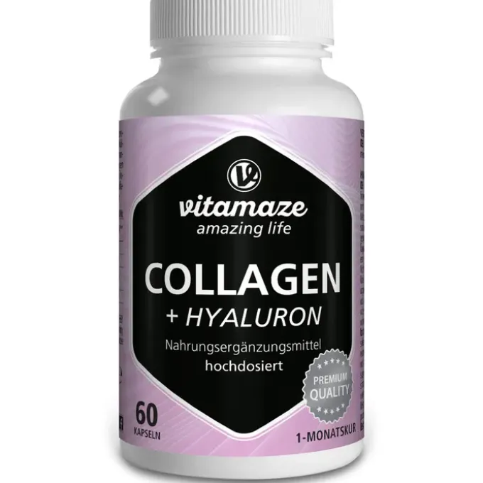 COLLAGEN 300 mg+Hyaluron 100 mg hochdosiert Kaps. 60 Stück
