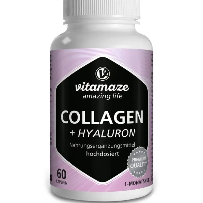 COLLAGEN 300 mg+Hyaluron 100 mg hochdosiert Kaps. 60 Stück