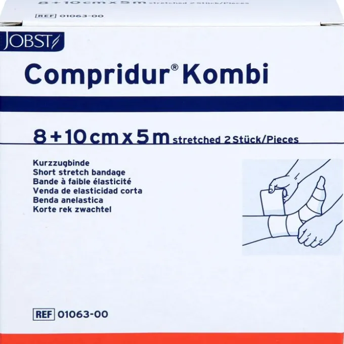 COMPRIDUR Kombi Binden je 1 Binde mit 8 cm+10 cm 1 St