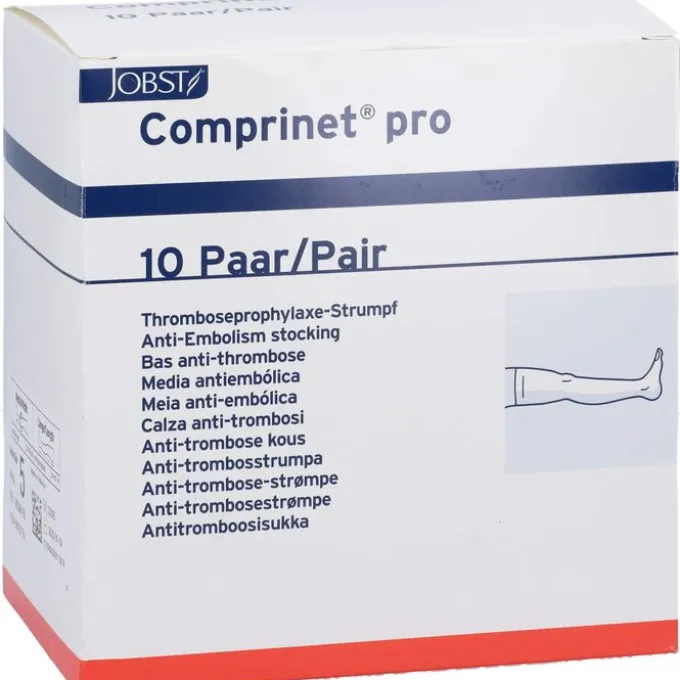 COMPRINET pro Strumpf oberschenk.lang Gr.5 weiß 2 St