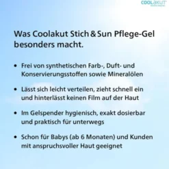 COOLAKUT Stich & Sun Pflege-Gel 30 ml