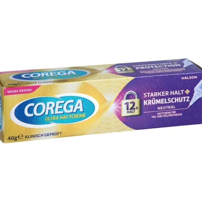 COREGA ultra Haftcreme starker Halt+Krümelschutz 40 g