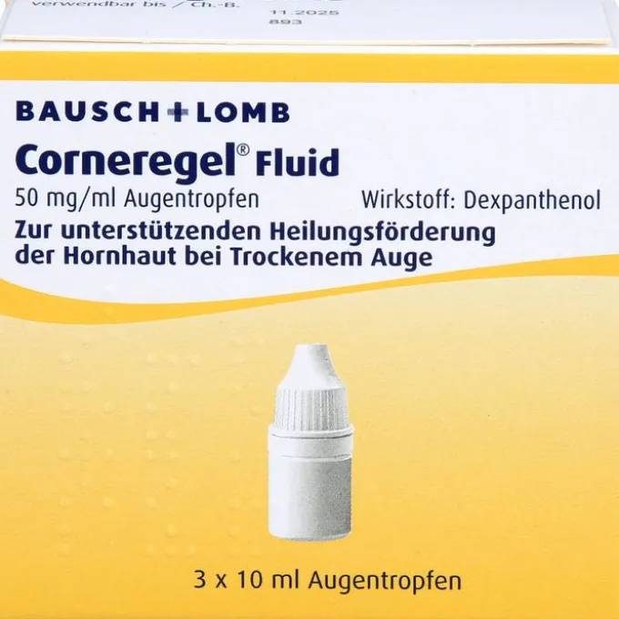 CORNEREGEL Fluid Augentropfen 30 ml
