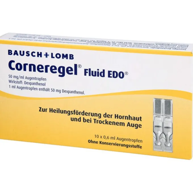 CORNEREGEL Fluid EDO Augentropfen 10X0,6 ml