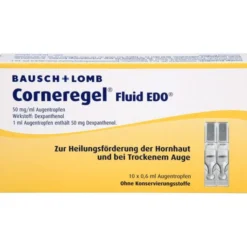 CORNEREGEL Fluid EDO Augentropfen 10X0,6 ml