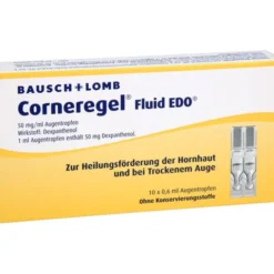 CORNEREGEL Fluid EDO Augentropfen 10X0,6 ml