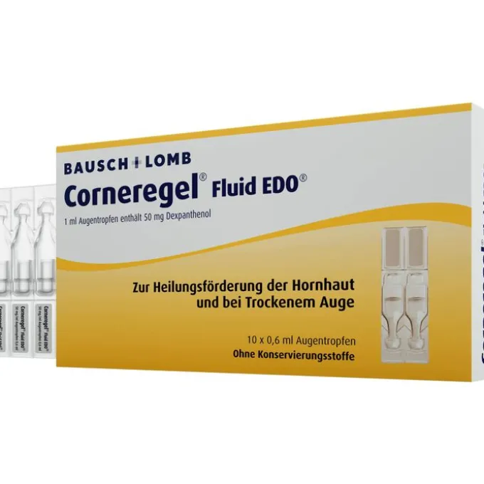 CORNEREGEL Fluid EDO Augentropfen 10X0,6 ml
