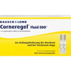 CORNEREGEL Fluid EDO Augentropfen 10X0,6 ml
