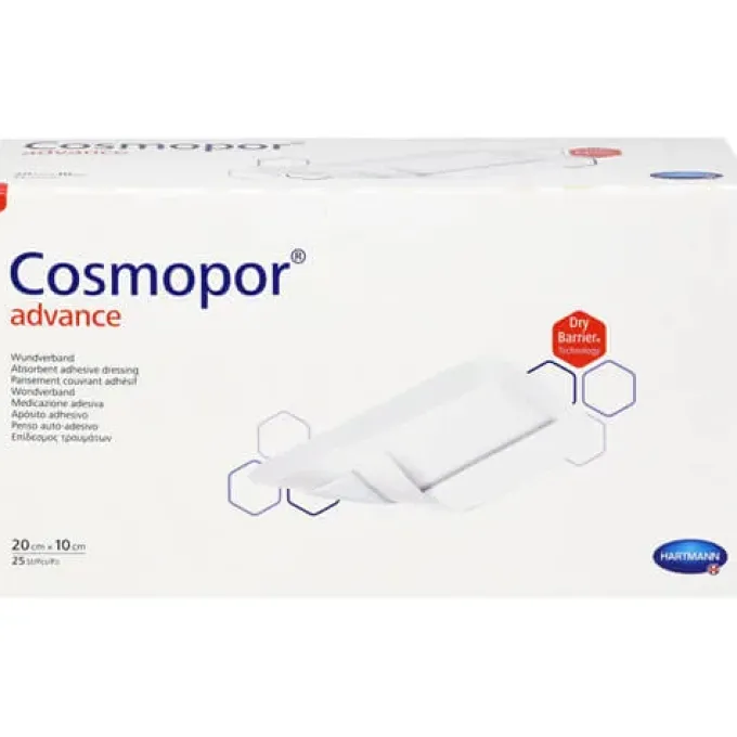 COSMOPOR Advance Wundverband 10x20 cm 25 St