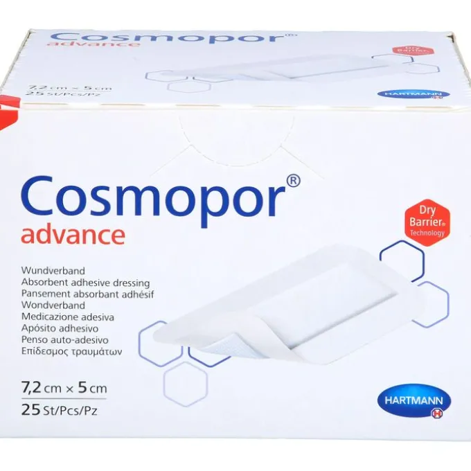 COSMOPOR Advance Wundverband 5x7,2 cm 25 St