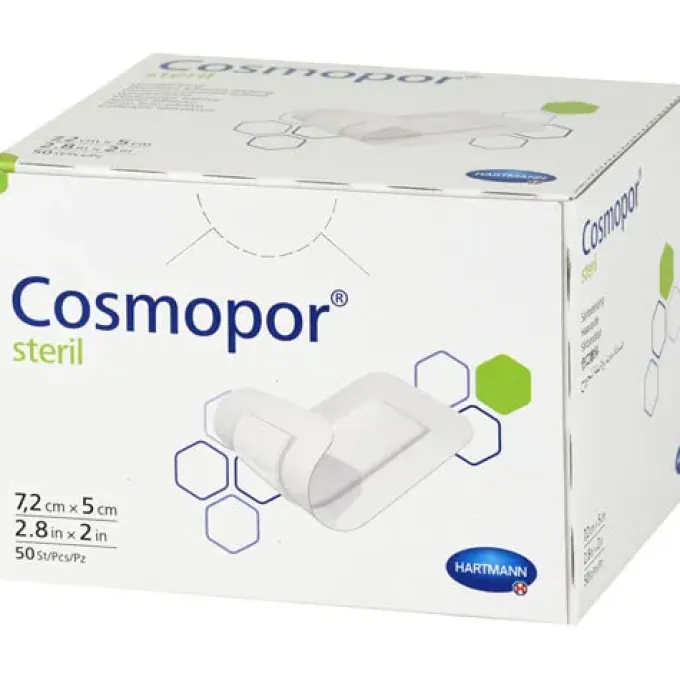 COSMOPOR steril Wundverband 5x7,2 cm 50 St