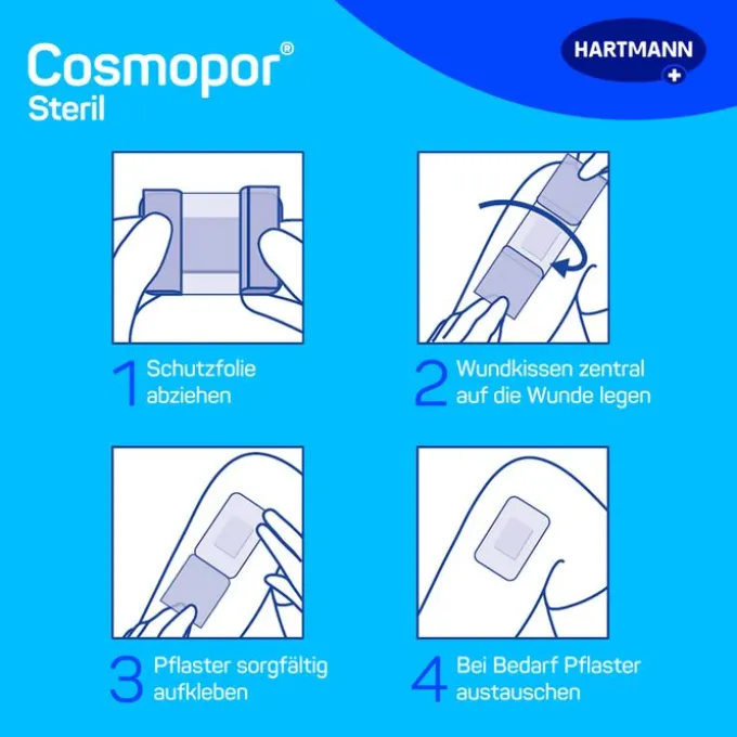 COSMOPOR steril Wundverband 8x10 cm OTC 5 St