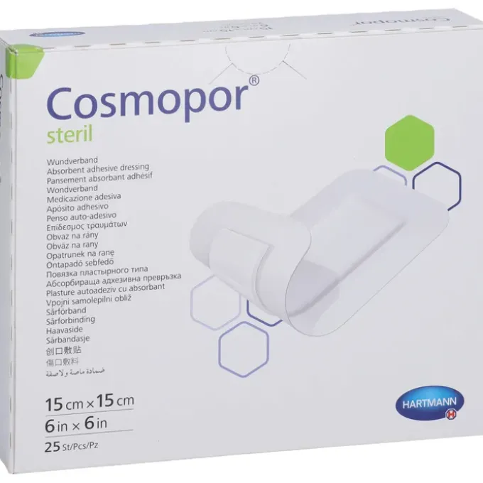 COSMOPOR steril Wundverband 15x15 cm 25 St