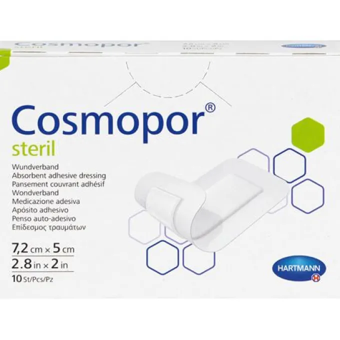 COSMOPOR steril Wundverband 5x7,2 cm 10 St