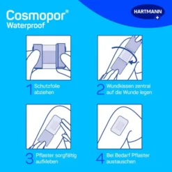 COSMOPOR waterproof Wundverband 5x7,2 cm OTC 5 St