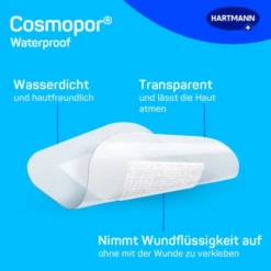 COSMOPOR waterproof Wundverband 5x7,2 cm OTC 5 St