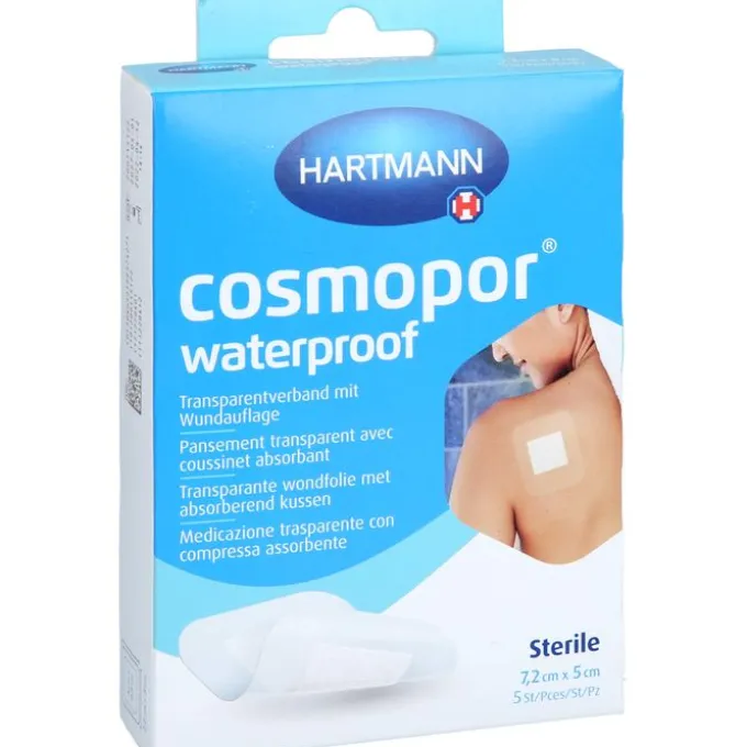 COSMOPOR waterproof Wundverband 5x7,2 cm OTC 5 St