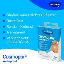 COSMOPOR waterproof Wundverband 5x7,2 cm OTC 5 St