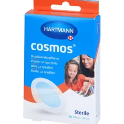 COSMOS Brandwundenpflaster 4,3x6,8 cm 8 St