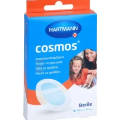 COSMOS Brandwundenpflaster 4,3x6,8 cm 8 St