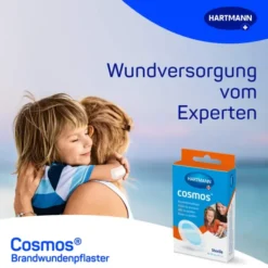 COSMOS Brandwundenpflaster 4,3x6,8 cm 8 St