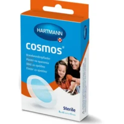 COSMOS Brandwundenpflaster 4,3x6,8 cm 8 St