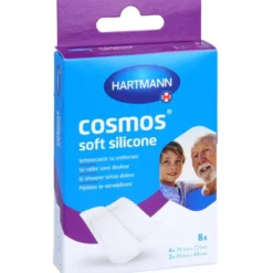 COSMOS soft silicone Pflasterstrips 2 Größen 8 St