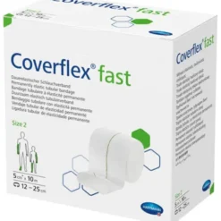 COVERFLEX fast Schlauchverb.Gr.2 5 cmx10 m weiß 1 St