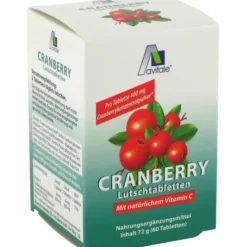 CRANBERRY LUTSCHTABLETTEN 60 Stück