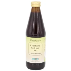 CRANBERRY SAFT pur Bio Vitalhaus 330 ml